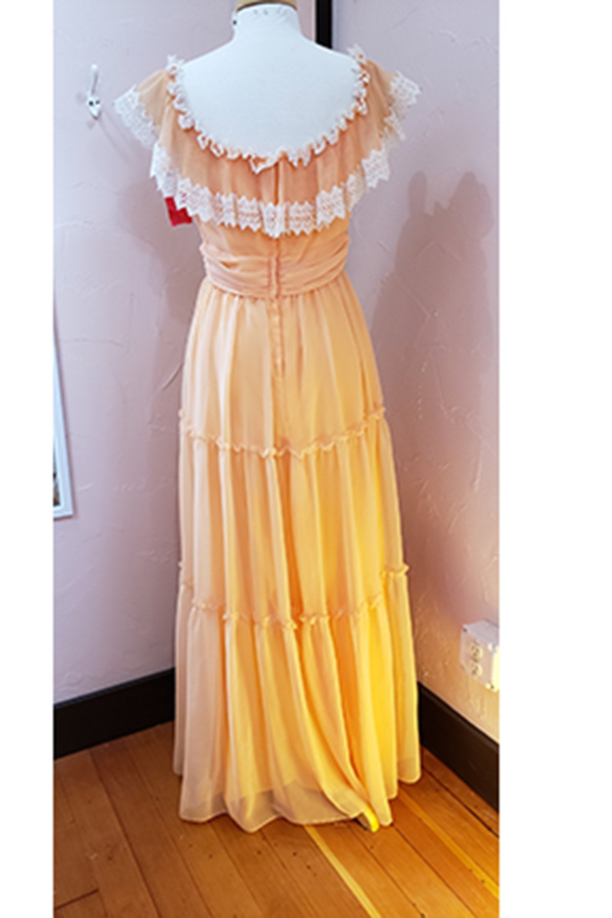 Vintage Orange Dress